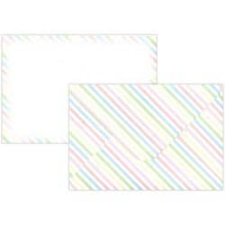 Kirjekuori c6 raita pastelli 10kpl | säästötalo latvala