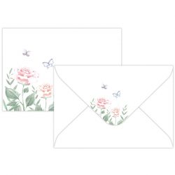 Kirjekuori c6 rosa/ruusu 10kpl | säästötalo latvala