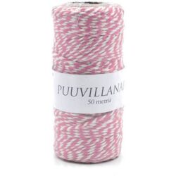Puuvillanaru vaaleanpunainen 50m Puuvillanaru vaaleanpunainen 50m