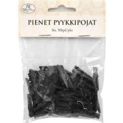 PYYKKIPOJAT PIENI MUSTA 50KPL PYYKKIPOJAT PIENI MUSTA 50KPL