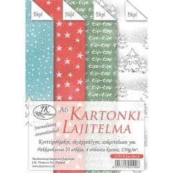 Kartonkilajitelma punavihreÄ a6 20arkkia | säästötalo latvala