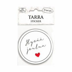6417715042586_0 Png TARRA HYVÄÄ JOULUA VALKOINEN 10KPL