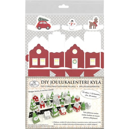 Diy- joulukalenteri kylÄ | säästötalo latvala