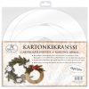 KARTONKIKRANSSI VALKOINEN 2MM 4KPL
