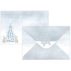 Kirjekuori c6 joulumaisema 10kpl | säästötalo latvala