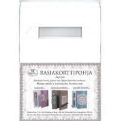 Korttipohja rasia valkoinen 5kpl Korttipohja rasia valkoinen 5kpl
