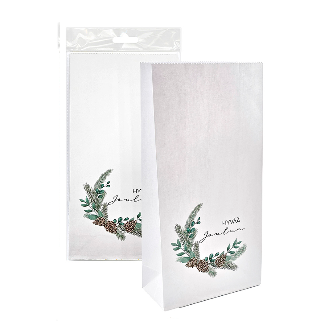 Lahjapussi havukranssi 5kpl | säästötalo latvala