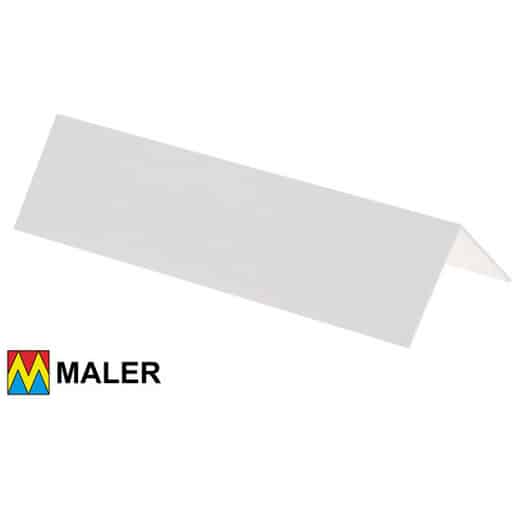 Maler pvc kulmalista valkoinen 40x40x2700mm | säästötalo latvala