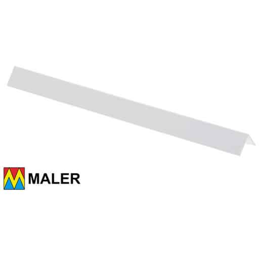 Maler pvc kulmalista valkoinen 12x12x2700mm | säästötalo latvala