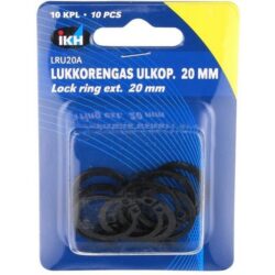Ikh lukkorengas 20mm 10kpl Ikh lukkorengas 20mm 10kpl