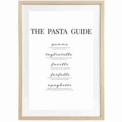 Taulu pasta guide 50x70cm | säästötalo latvala