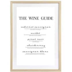 TAULU WINE GUIDE 50x70CM