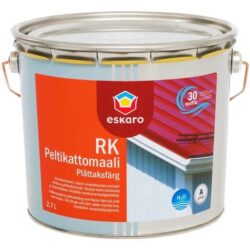 Eskaro rk peltikattomaali valkoinen 2 Eskaro rk peltikattomaali valkoinen 2
