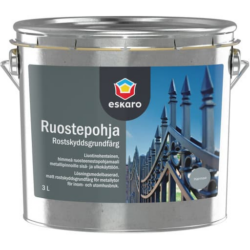Eskaro ruostepohja harmaa 3l Eskaro ruostepohja harmaa 3l