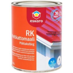 Eskaro rk peltikattomaali musta 0 Eskaro rk peltikattomaali musta 0