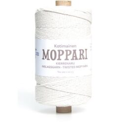 Moppari kierrenaru luonnonvalkoinen 1kg Moppari kierrenaru luonnonvalkoinen 1kg