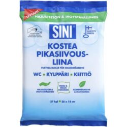 Sini kostea pikasiivousliina 27kpl Sini kostea pikasiivousliina 27kpl