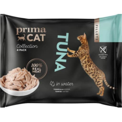 Primacat fillets tonnikala vedessÄ 4x50g Primacat fillets tonnikala vedessÄ 4x50g