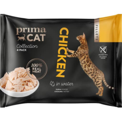 Primacat fillets kanaa vedessÄ 4x50g Primacat fillets kanaa vedessÄ 4x50g