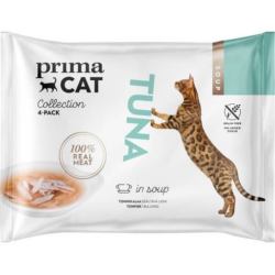 Primacat soup tonnikalaa liemessÄ 4x40g Primacat soup tonnikalaa liemessÄ 4x40g