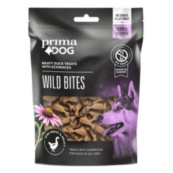 Primadog wild bites ankka ja auringonhattu 150g