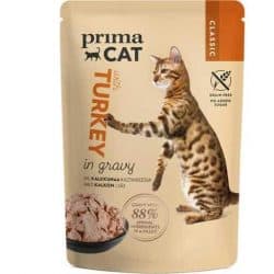 PRIMACAT CLASSIC KALKKUNA KASTIKKEESSA 85G