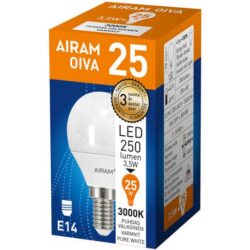 AIRAM OIVA LED 25 MAINOS E14 3000K AIRAM OIVA LED 25 MAINOS E14 3000K
