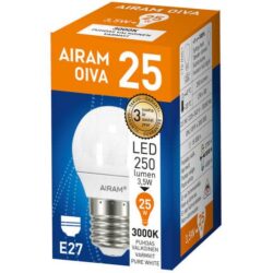 Airam oiva led 25 koriste e27 3000k Airam oiva led 25 koriste e27 3000k
