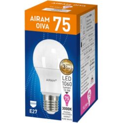 Airam oiva led 75 vakio e27 3000k Airam oiva led 75 vakio e27 3000k