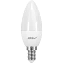 AIRAM OIVA LED-KYNTTILÄLAMPPU HIMMENNETTEVÄ 40 470LM E14 3000K