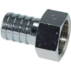 HARJU LETKULIITIN 3/4"-19MM SISÄKIERRE KROMATTU HARJU LETKULIITIN 3/4"-19MM SISÄKIERRE KROMATTU