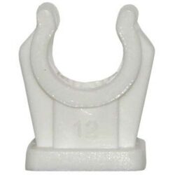HARJU PUTKIPIDIN 12MM 1-OS VALKOINEN 4KPL