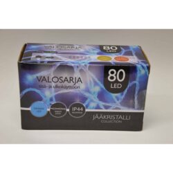 JÄÄkristalli 80led sininen ulko- ja sisÄkÄyttÖÖn JÄÄkristalli 80led sininen ulko- ja sisÄkÄyttÖÖn