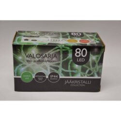 JÄÄkristalli 80led vihreÄ ulko- ja sisÄvalosarja JÄÄkristalli 80led vihreÄ ulko- ja sisÄvalosarja