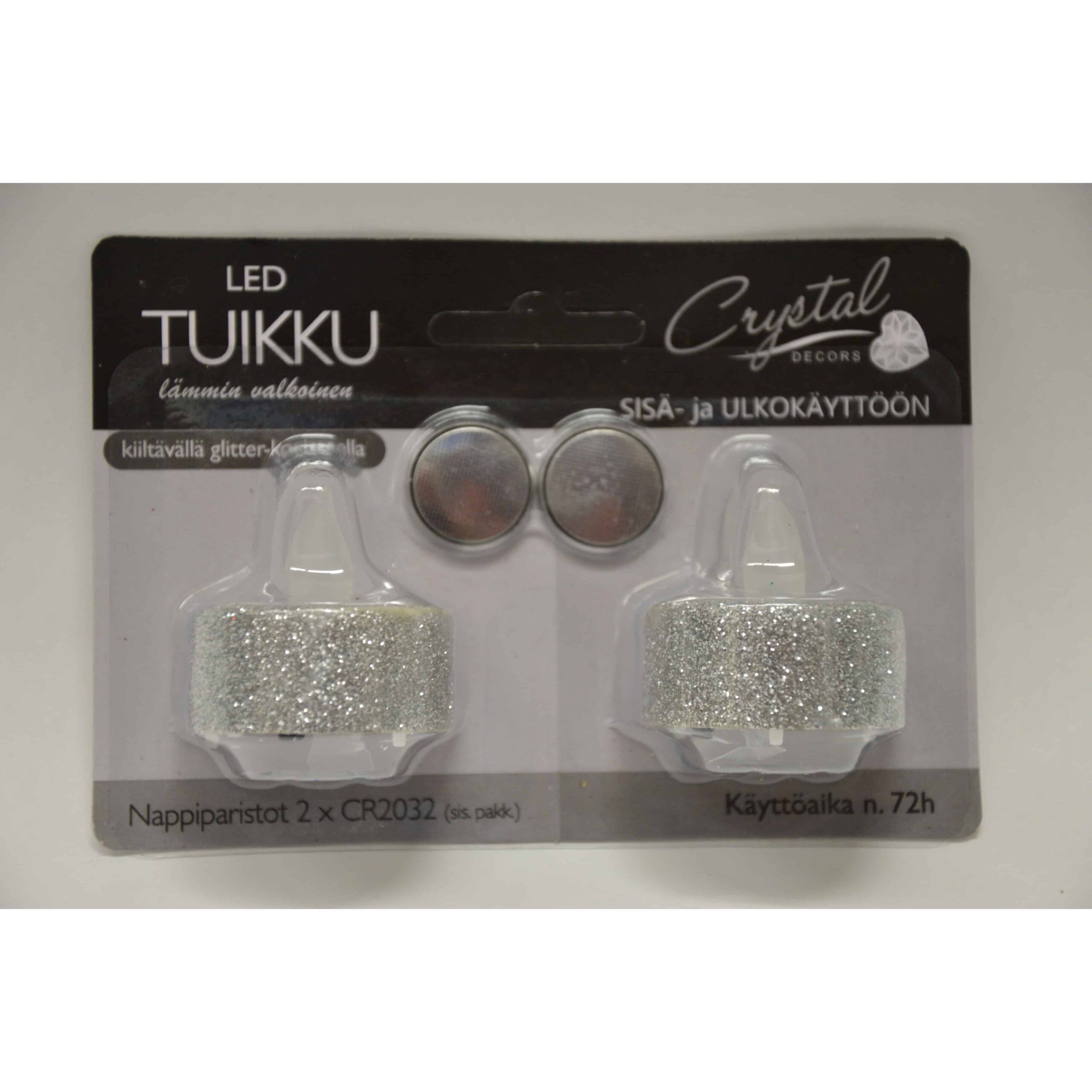 Led tuikkukynttilÄ hopea-glitter 2kpl | säästötalo latvala Led tuikkukynttilÄ hopea-glitter 2kpl | säästötalo latvala