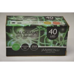 JÄÄkristalli 40led vihreÄ ulko- ja sisÄvalosarja JÄÄkristalli 40led vihreÄ ulko- ja sisÄvalosarja