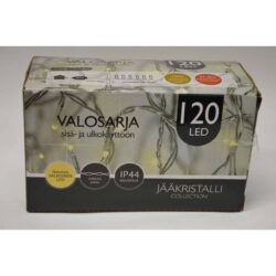 JÄÄkristalli 120led lÄmmin valkoinen ulko- ja sisÄvalosarja JÄÄkristalli 120led lÄmmin valkoinen ulko- ja sisÄvalosarja