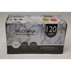 JÄÄkristalli 120led kylmÄn valkoinen ulko- ja sisÄvalosarja JÄÄkristalli 120led kylmÄn valkoinen ulko- ja sisÄvalosarja