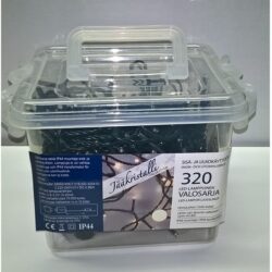 JÄÄKRISTALLI 320LED SISÄ- JA ULKOVALOSARJA KYLMÄN VALKOINEN IP44