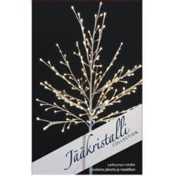 JÄÄkristalli 200led valopuu valkoinen korkeus 150cm JÄÄkristalli 200led valopuu valkoinen korkeus 150cm