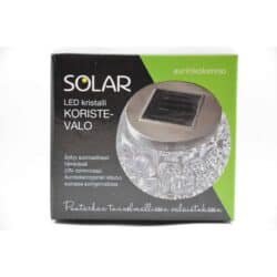 SOLAR KRISTALLI LED KORISTEVALO