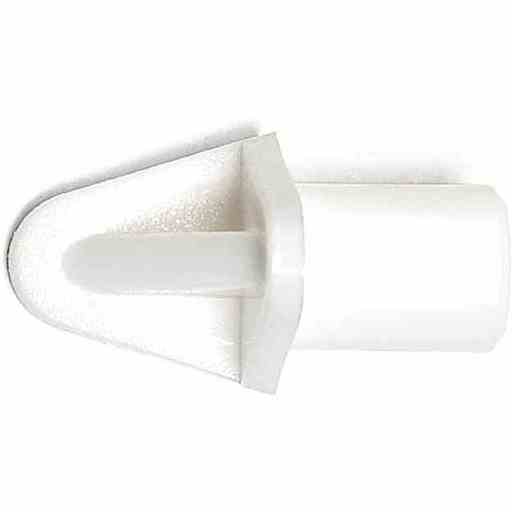 Habo hyllynkannatin muovi 5mm valkoinen 12kpl | säästötalo latvala