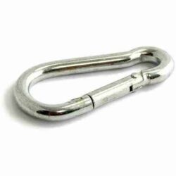 HABO KARABIINIHAKA 50MM 100KG 2KPL HABO KARABIINIHAKA 50MM 100KG 2KPL