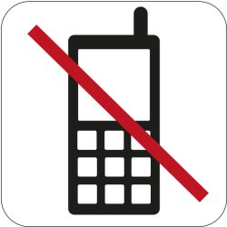 Habo puhelimen kÄyttÖ kielletty kyltti | säästötalo latvala