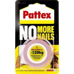 Pattex no more nails extra strong teippi 19mmx1 Pattex no more nails extra strong teippi 19mmx1