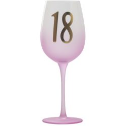 Viinilasi pinkki 18v | säästötalo latvala