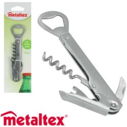 Metaltex tarjoilijan pullonavaaja 5 toimintoa