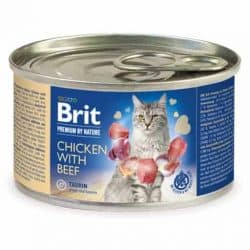 Brit premium kana-nauta aikuisille kissoille 200g | säästötalo latvala