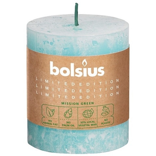 Bolsius kynttilÄ vaaleansininen 8cm | säästötalo latvala