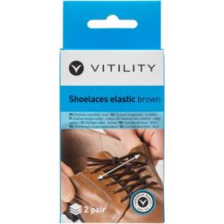 Vitility elastiset kengÄnnauhat ruskea 2 paria Vitility elastiset kengÄnnauhat ruskea 2 paria
